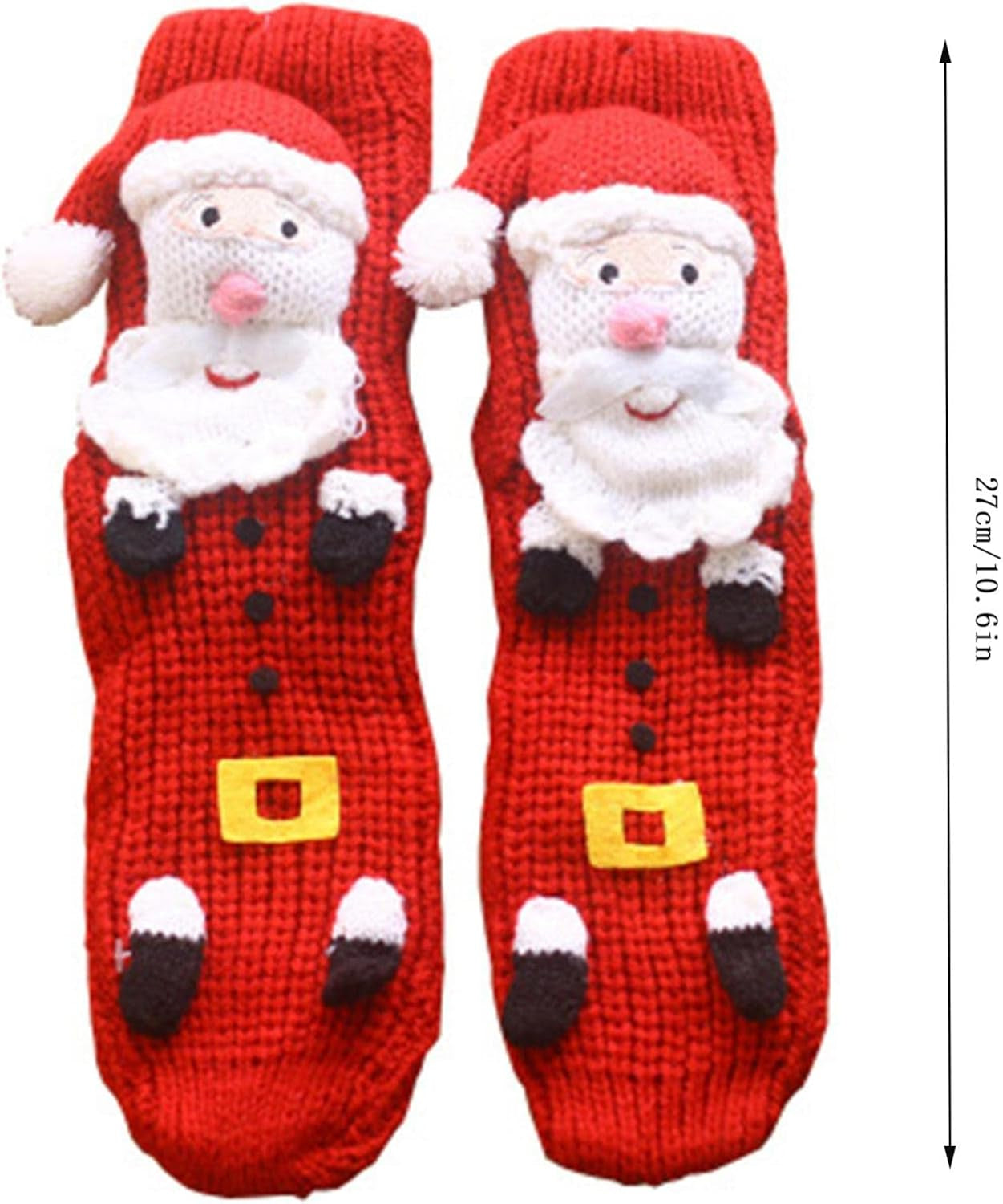 Women'S Christmas Socks, Sleep Socks, Cute Socks, Three-Dimensional Cartoon Woolen Socks, Thickened Winter Warm Socks