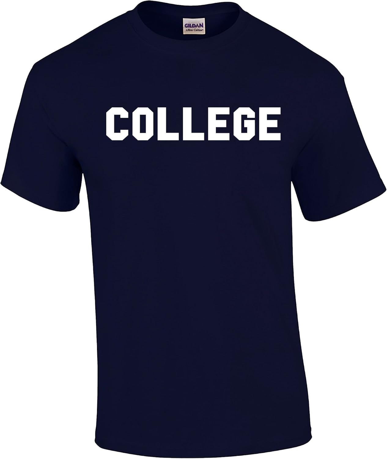 Funny Classic Animal House College Adult Graphic Tee Shirt Navy