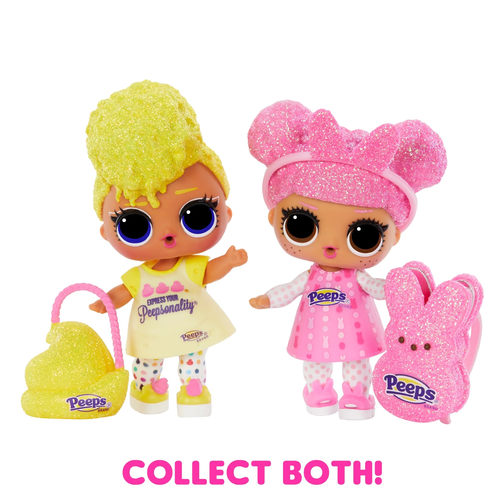 L.O.L. Surprise Loves Mini Sweets Peeps- Tough Chick with Collectible Doll, 7 Surprises, Spring Theme, Peeps Limited Edition Doll- Great Gift for Girls Age 4+